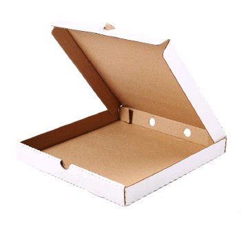 Коробка для пиццы 330*330*40мм гофрокартон прямой /50