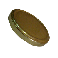 Крышка металлическая винтовая  d=66мм золото /800 Елабуга